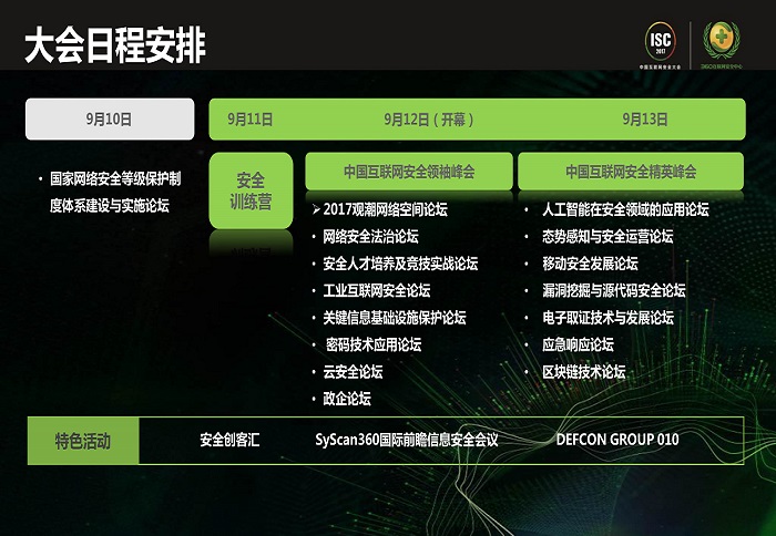 第五屆ISC中國互聯網安全大會2017
