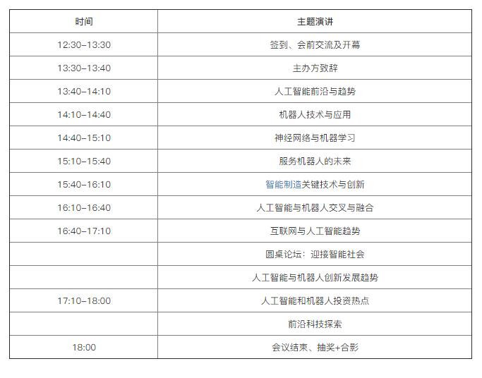 2017中國人工智能與機器人創新大會