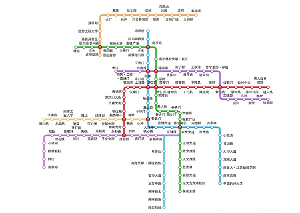 南京地鐵線路