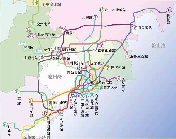 青島地鐵線路