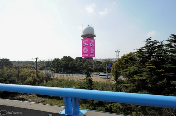 上海浦東機場雷達樓大牌廣告投放案例