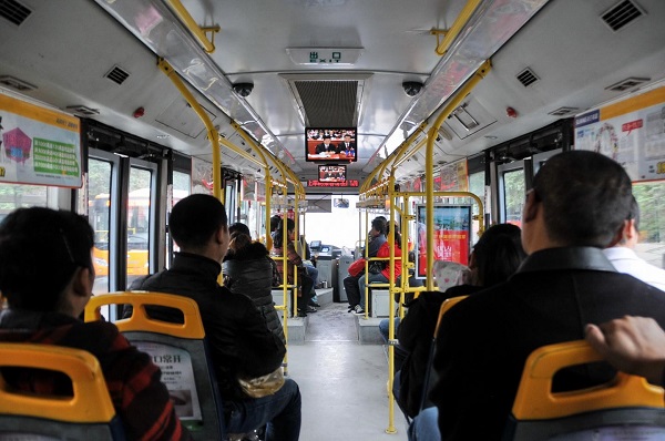 公交車載電視廣告投放案例