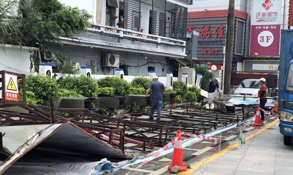 排查戶外廣告牌隱患