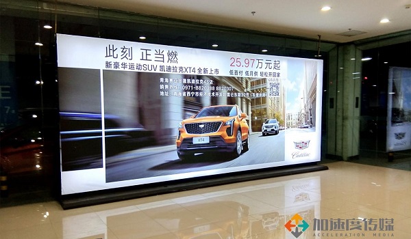 停車場燈箱廣告