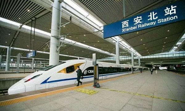 西安高鐵車身冠名廣告
