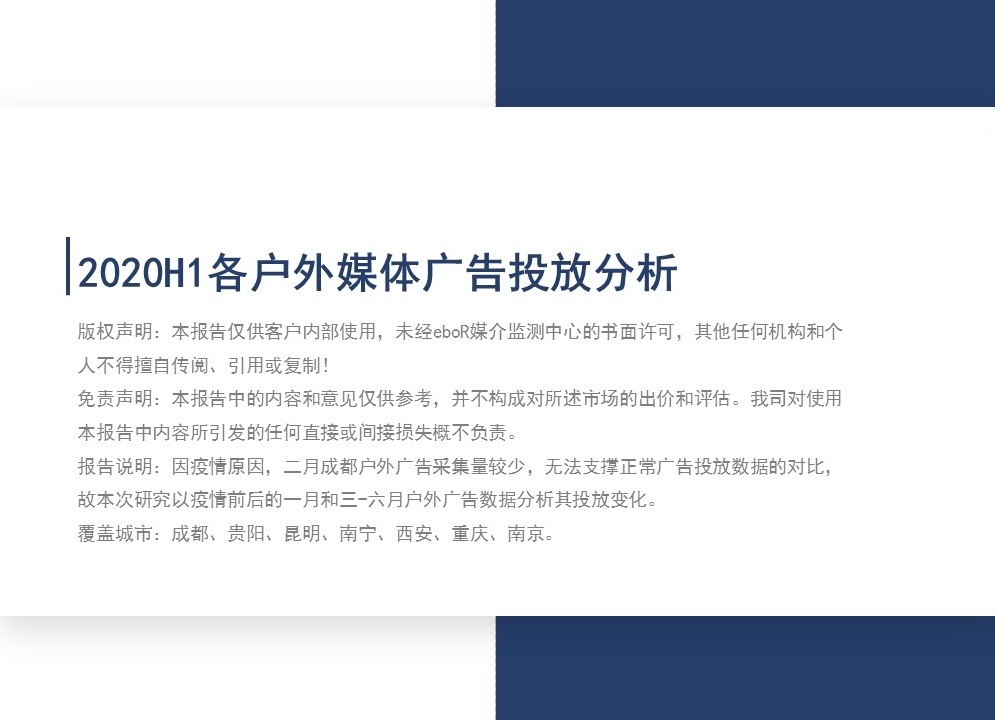 2020上半年戶外媒體廣告投放分析